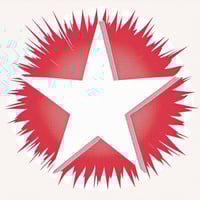 white star spinning like icon